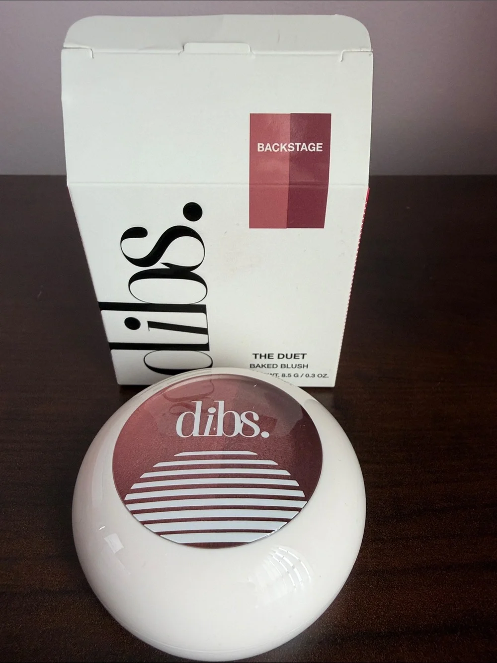The Duet Baked Blush - Backstage (Rose Mauve)
